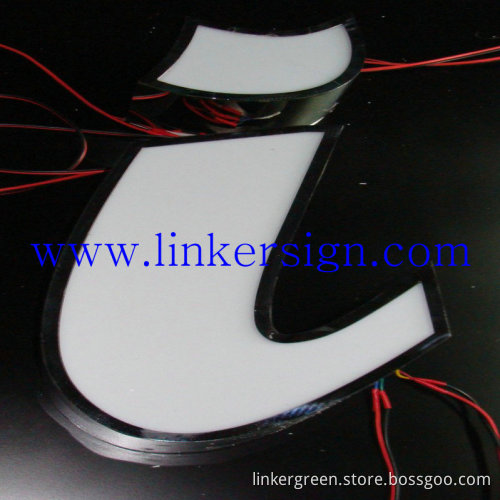 best selling 304# stainless steel 3d metal sign letters